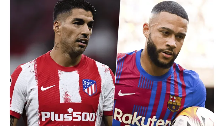Atlético Madrid vs. Barcelona por La Liga de España (Foto: Getty Images).