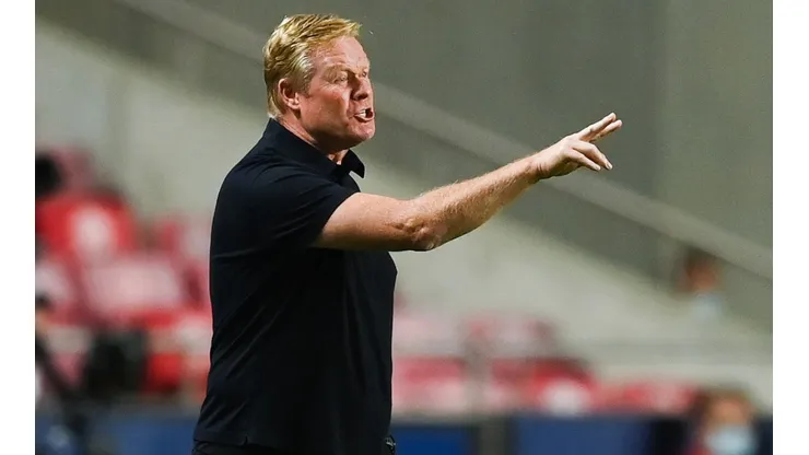 Ronald Koeman, entrenador del Barcelona.