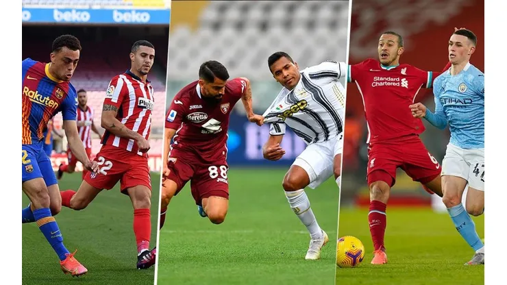 Partidos destacados del fin de semana.