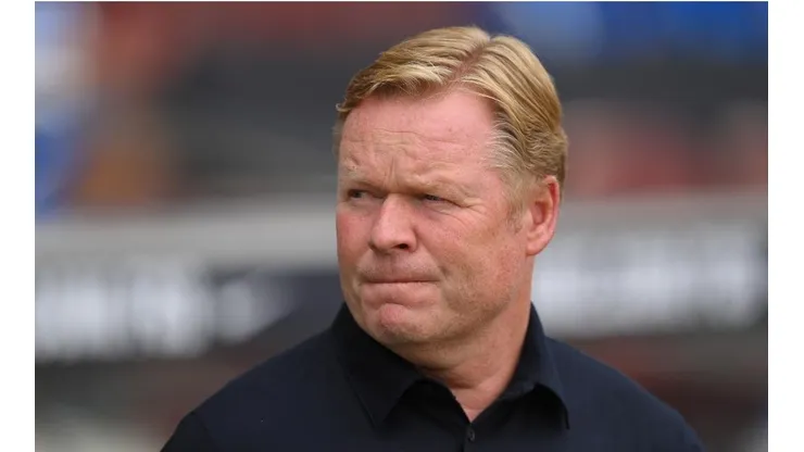 Ronald Koeman, con las horas contadas en Barcelona.