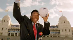 Pelé en uno de sus eventos publicitarios.