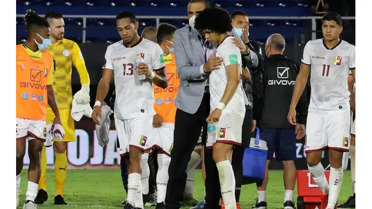 Venezuela tras partido de Eliminatoria.