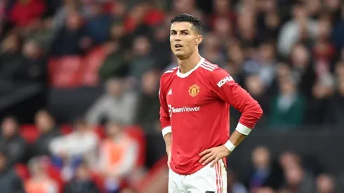 Cristiano Ronaldo arrancó desde el banco de suplentes ante Everton.