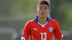 Joaquín Montecinos en Chile menores.