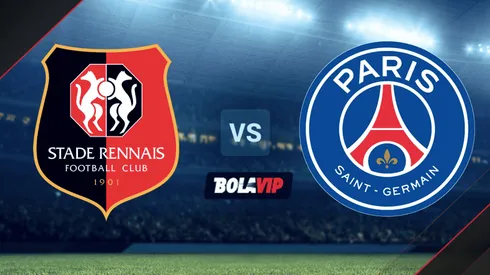 Rennes vs. PSG por la Ligue 1.