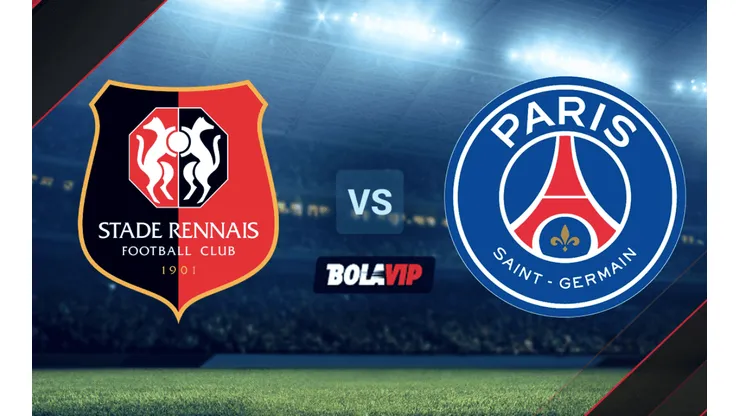 Rennes vs. PSG por la Ligue 1.