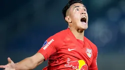 Tomás Cuello convirtió un doblete para Bragantino.