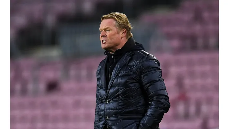 Ronald Koeman, en horas complicadas en Barcelona.