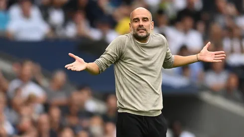 Josep Guardiola, el entrenador de Manchester City