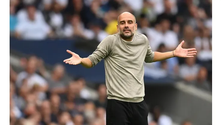 Josep Guardiola, el entrenador de Manchester City