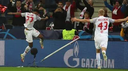 Karim Adeyemi le dio la victoria a Salzburgo.