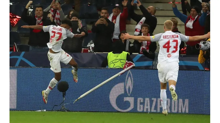 Karim Adeyemi le dio la victoria a Salzburgo.