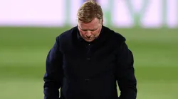 Ronald Koeman vive horas tensas dentro de Barcelona.
