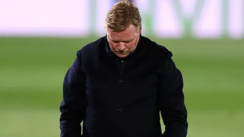 Ronald Koeman vive horas tensas dentro de Barcelona.