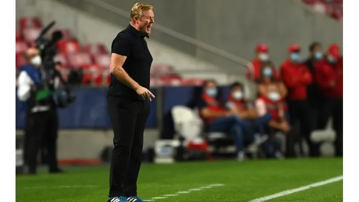 Ronald Koeman, entrenador del Barcelona.