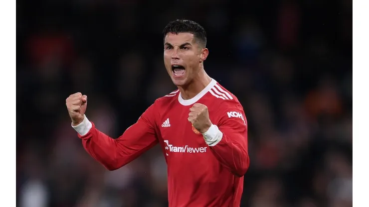 Cristiano Ronaldo, el héroe de Manchester United.