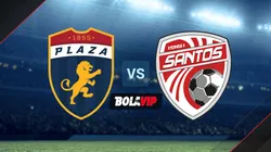 Plaza Amador vs. Santos Guápiles por la Liga Concacaf.