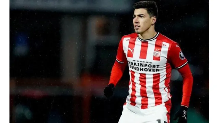 El PSV Eindhoven de Erick Gutiérrez se enfrenta con el SK Sturm Graz por la UEFA Europa League (Foto: Twitter oficial de Erick Gutiérrez @GutiGalaviz).