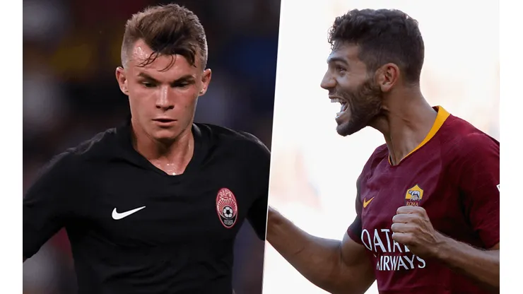 Zorya y AS Roma se enfrentan por la UEFA Conference League (Foto: Getty).