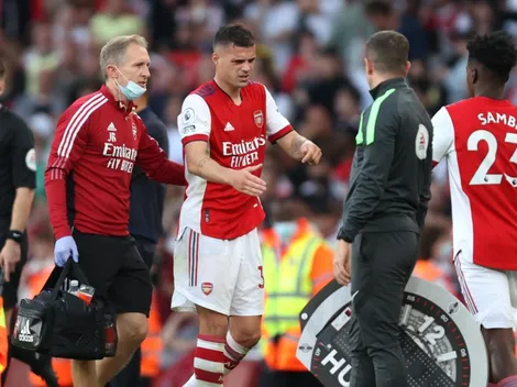 Xhaka será baja hasta 2022