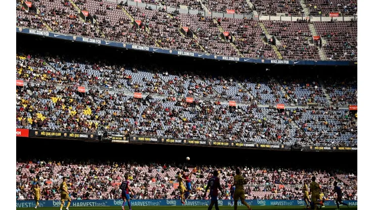 Uno de los primeros partidos con público en LaLiga.