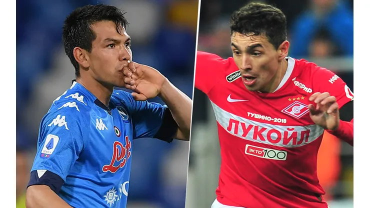 Napoli y Spartak de Moscú se enfrentan por la UEFA Europa League (Foto: Getty).