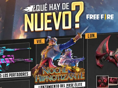 Free Fire revela su nuevo Pase Elite en la Agenda Semanal