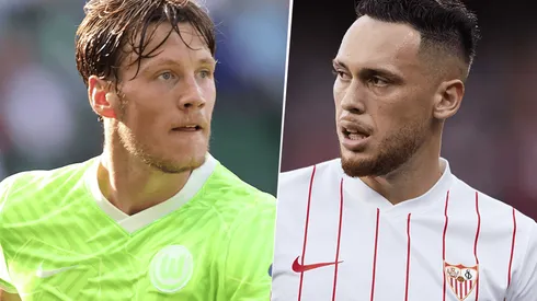 Wolfsburgo vs. Sevilla por la UEFA Champions League. (Fotos: Getty Images).