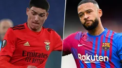 Benfica y Barcelona se enfrentan por la UEFA Champions League. (Fotos: Getty Images).