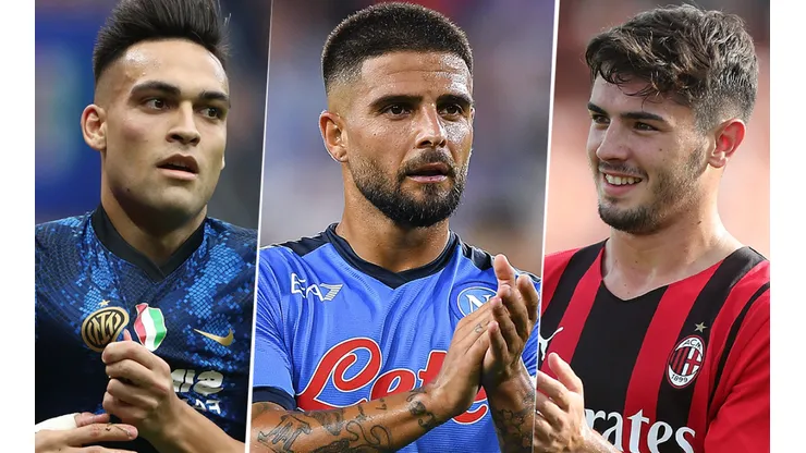 Tabla de posiciones de la Serie A de Italia. (Fotos: Getty Images).