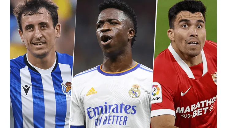 Tabla de posiciones de La Liga de España. (Fotos: Getty Images).