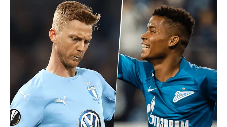 Malmö y Zenit se enfrentan por la UEFA Champions League (Foto: Getty).