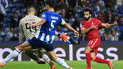 Uno de los goles de Liverpool sobre Porto.
