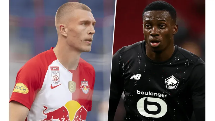 RB Salzburg y Lille O.S.C. se enfrentan por la UEFA Champions League (Foto: Getty).