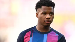 Ansu Fati, jugador del Barcelona.