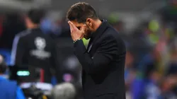 Diego Simeone, entrenador de Atlético de Madrid.