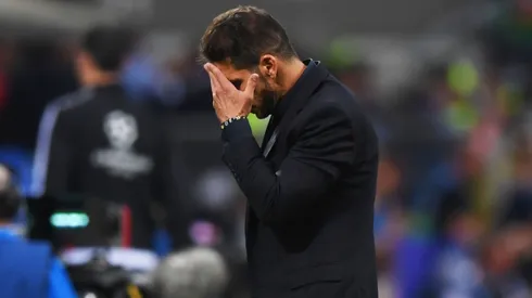 Diego Simeone, entrenador de Atlético de Madrid.
