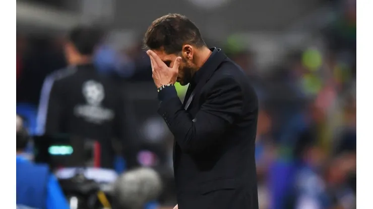 Diego Simeone, entrenador de Atlético de Madrid.