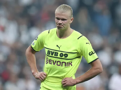 Haaland en duda para el partido contra Sporting