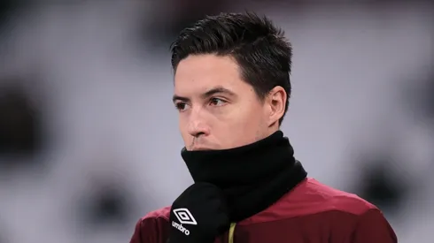Samir Nasri en West Ham, una de sus últimas paradas.