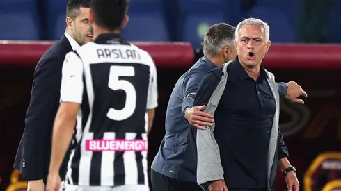 José Mourinho, el DT de Roma.