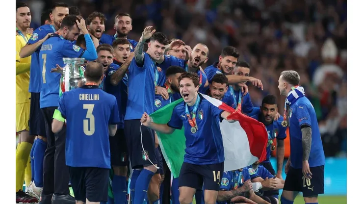 Italia campeón de la última Eurocopa.