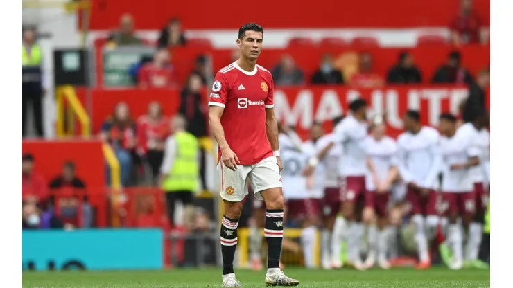 Cristiano Ronaldo, jugador del Manchester United.