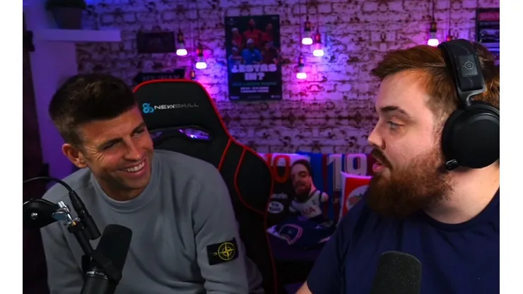 Gerard Piqué e Ibai Llanos en el Twitch de Ibai