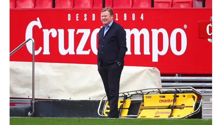 Ronald Koeman, entrenador del Barcelona.