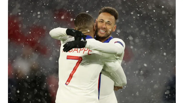 Neymar y Kylian Mbappé