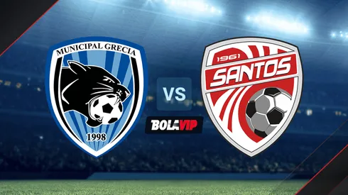 Grecia vs. Santos Guápiles por la Liga Promerica de Costa Rica.