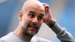 Pep Guardiola con City.