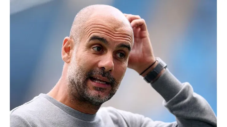 Pep Guardiola con City.