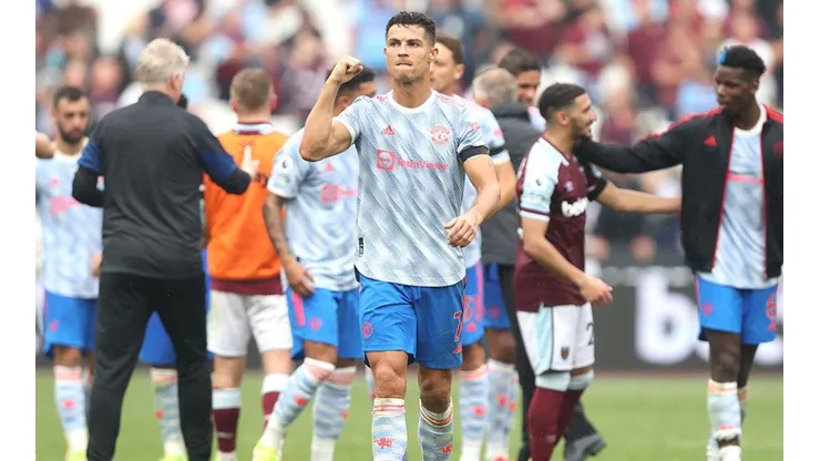 Cristiano en Manchester United.